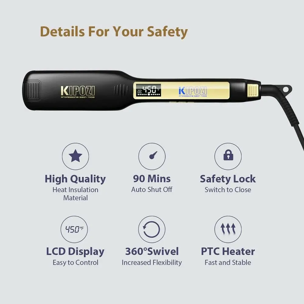 itsskk | Professional Titanium Precision Flat Iron and Ceramic Styler thumbnail 3