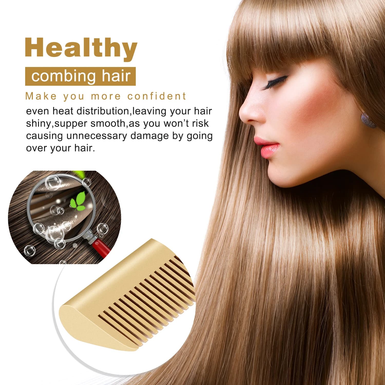  itsskk | Professional 2 in 1 Thermal Styling Comb and Straightener thumbnail 2