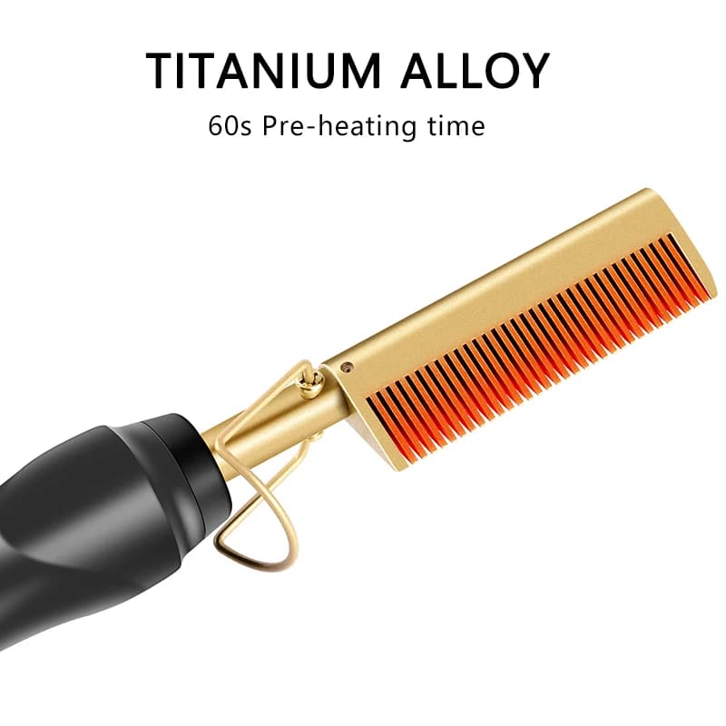  itsskk | Professional 2 in 1 Thermal Styling Comb and Straightener thumbnail 3