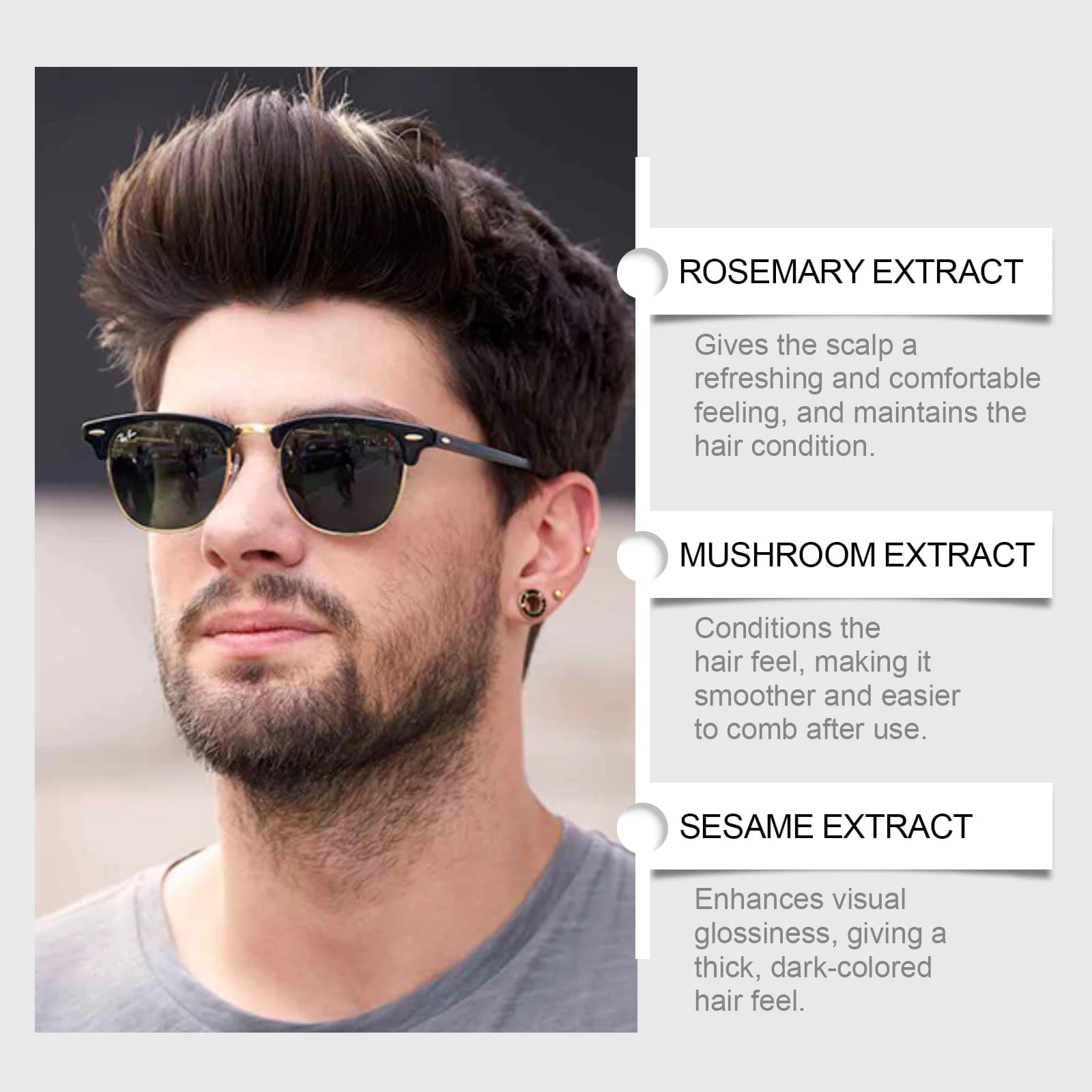 itsskk | Professional 3 in 1 Hair and Beard Color Restoration Shampoo thumbnail 2