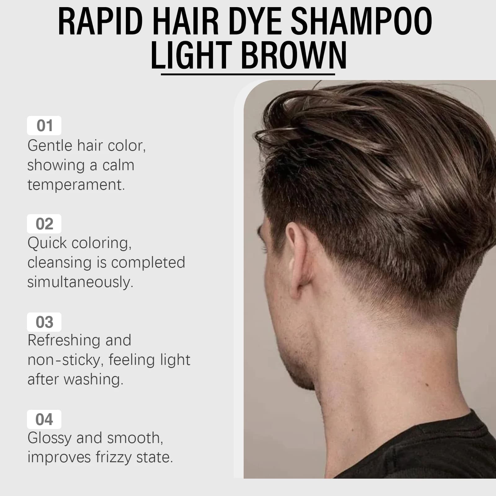 itsskk | Professional 3 in 1 Hair and Beard Color Restoration Shampoo thumbnail 3