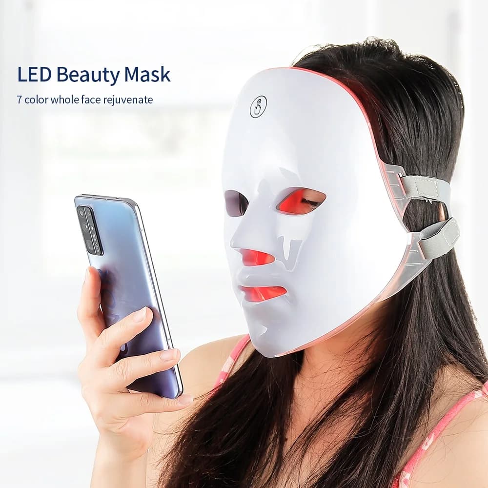 itsskk | Professional 7-Color Flexible LED Face and Neck Therapy Mask thumbnail 1